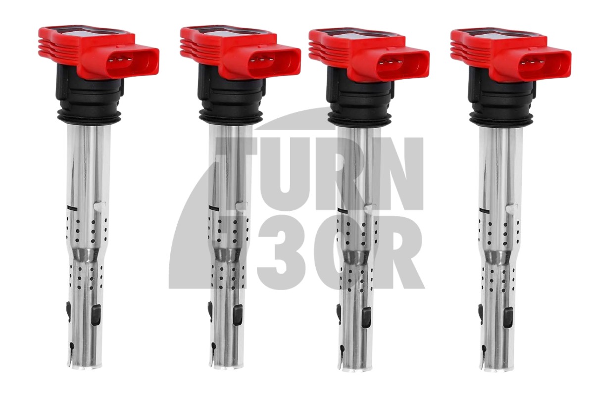 NGK Red Coil Packs designed for VAG 2.0 TFSI/TSI/1.8T engines in Audi R8 NGK Red Coil Packs designed for VAG 2.0 TFSI/TSI/1.8T engines in Audi R8