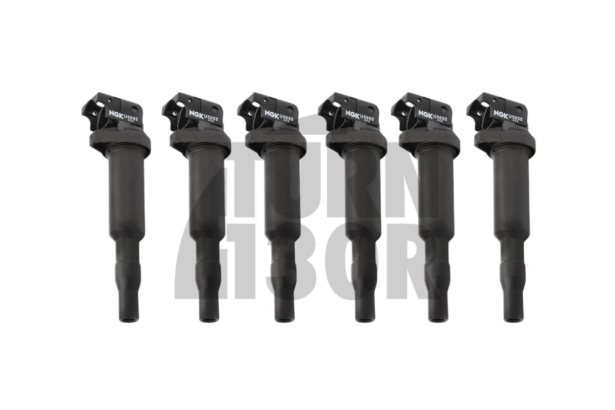 Coil packs from NGK designed for BMW M3 F80, M4 F8x, and M2 Comp F87 models Coil packs from NGK designed for BMW M3 F80, M4 F8x, and M2 Comp F87 models