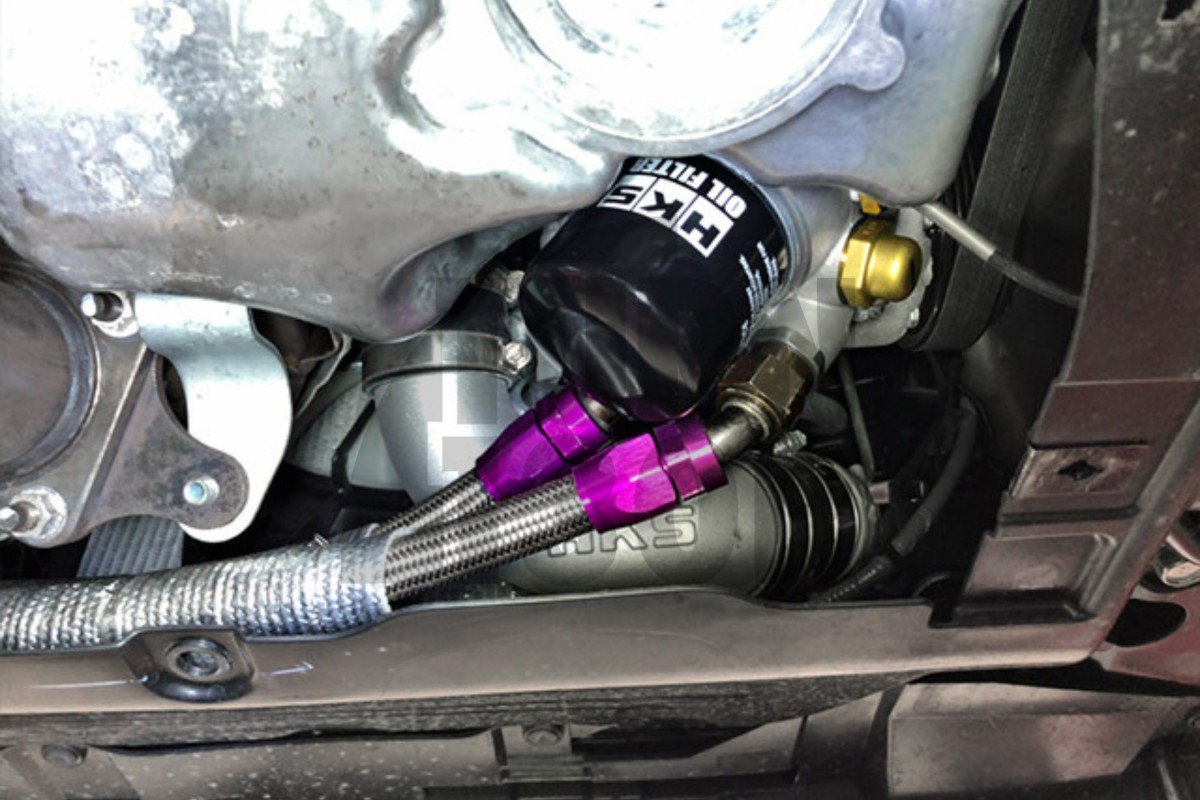 HKS Oil Cooler Kit Civic Type R FK8 HKS Oil Cooler Kit Civic Type R FK8