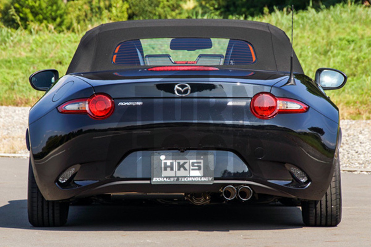 HKS Legamax Premium Rear Muffler for Mazda MX5 ND