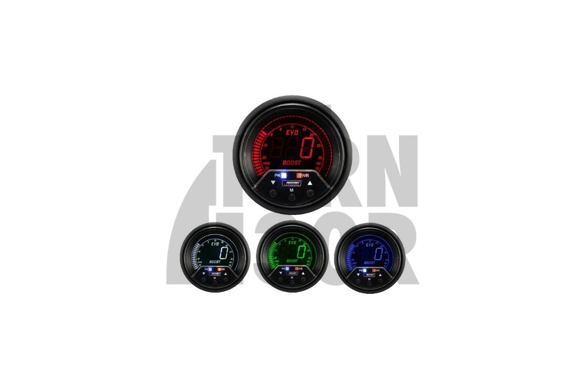 Evo PK 60mm Electronic Boost Gauge Prosport