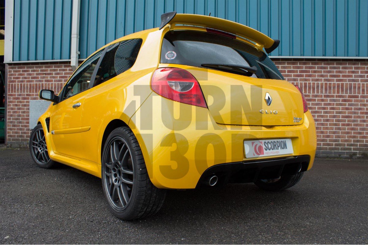 Renault Clio 3 RS 197 Scorpion Catback Renault Clio 3 RS 197 Scorpion Catback