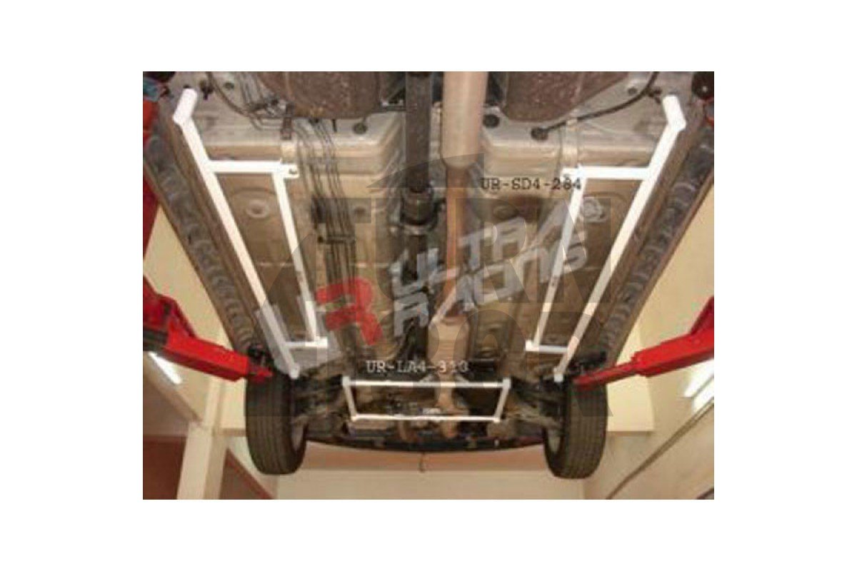 Ultra Racing 4 Point Front Subframe Brace Mitsubishi Lancer Evo 8 / Evo 9 Ultra Racing 4 Point Front Subframe Brace Mitsubishi Lancer Evo 8 / Evo 9