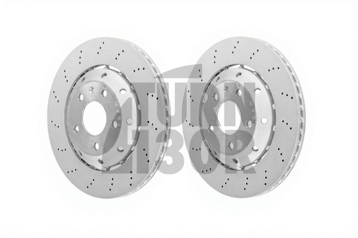 Dixcel PD Drilled Rear Brake Discs for Audi RS4 B7