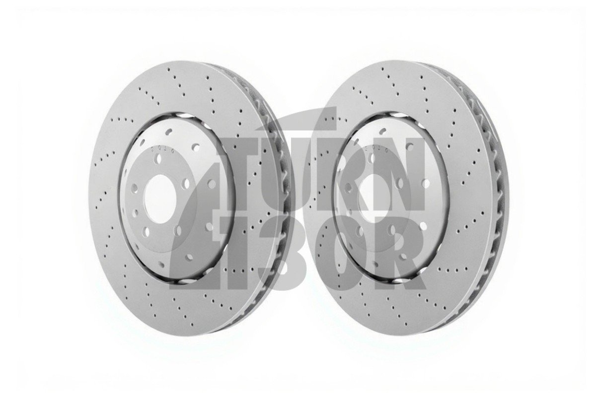 Dixcel PD Drilled Front Brake Discs for Audi RS6 C6