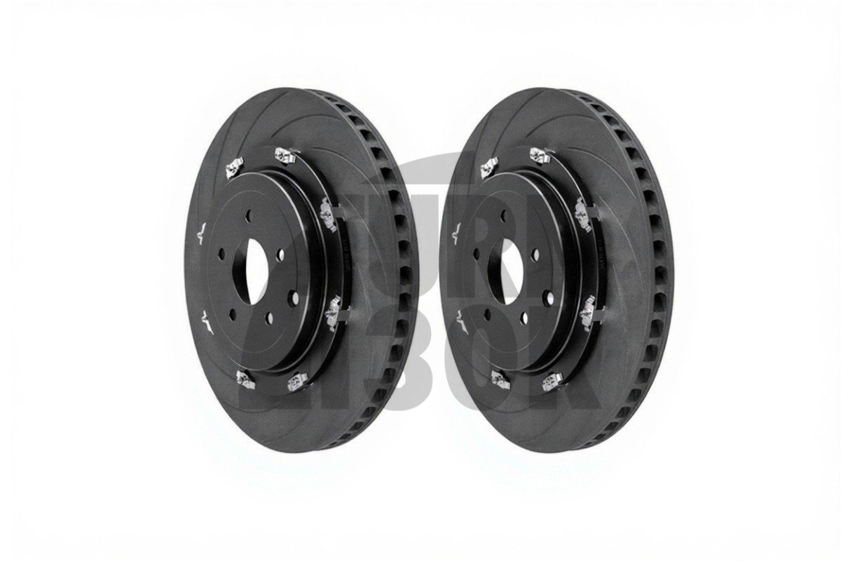 Dixcel FS Slotted Rear Brake Discs Nissan R35 GTR 380mm