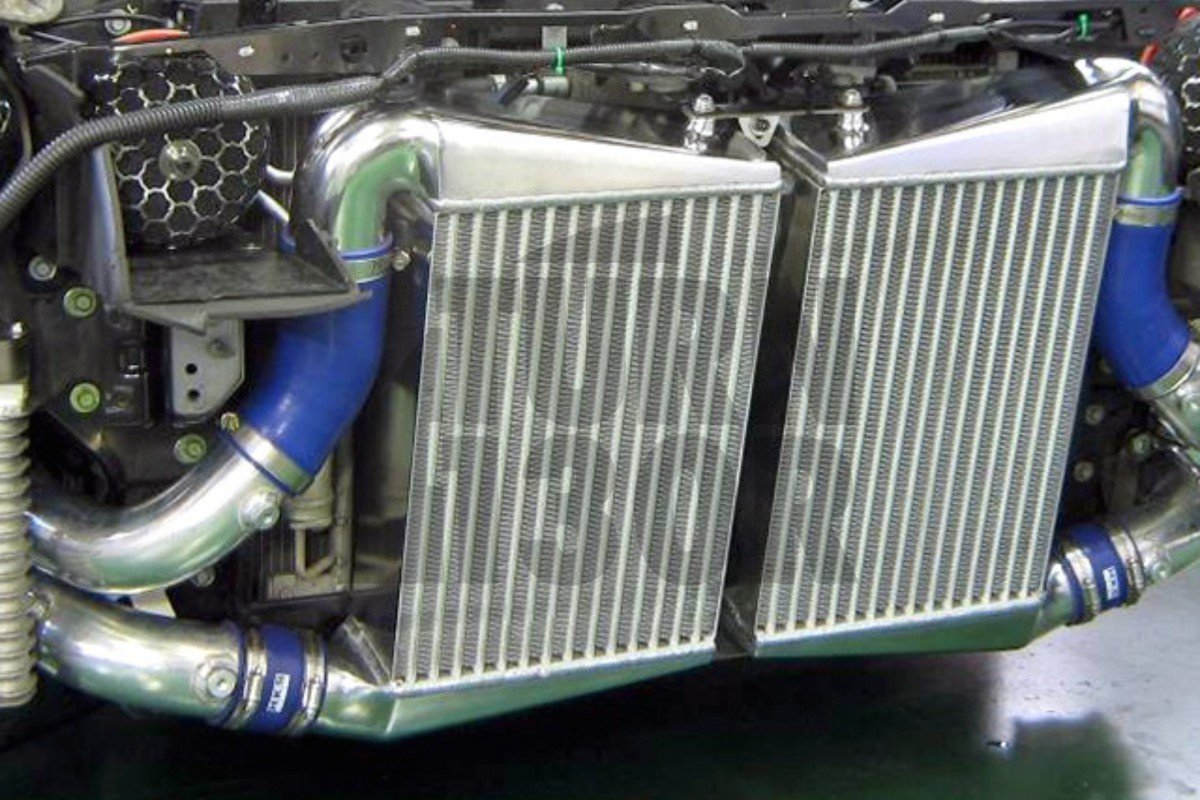 HKS Intercooler Kit GT1000 for Nissan R35 GTR HKS Intercooler Kit GT1000 for Nissan R35 GTR