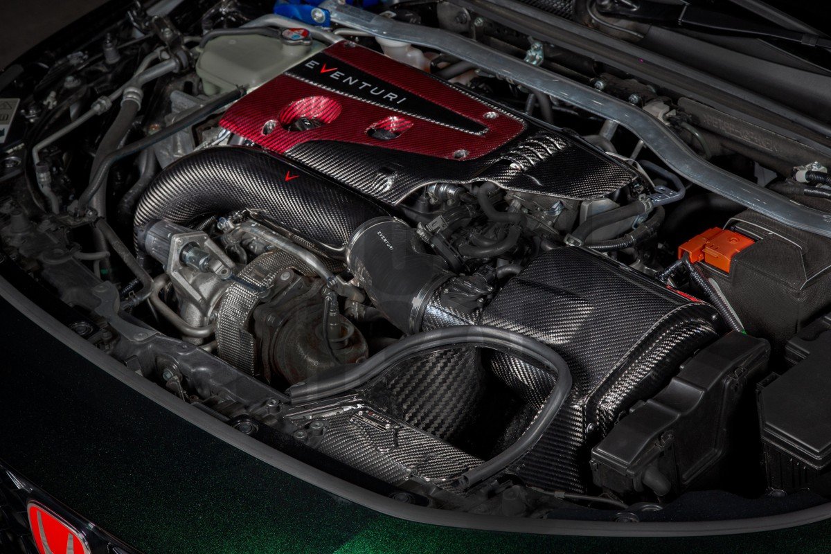 Eventuri Carbon Fiber Intake System Honda Civic Type R FL5 Eventuri Carbon Fiber Intake System Honda Civic Type R FL5