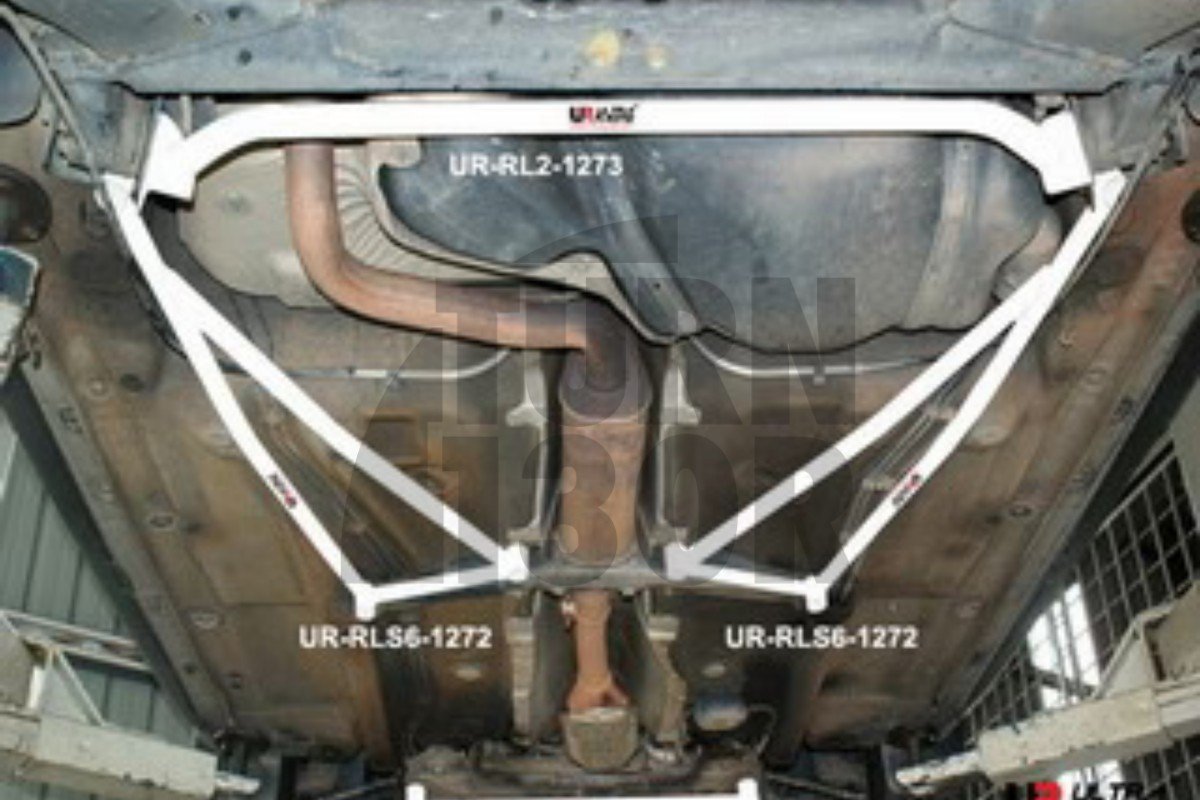 Ultra Racing 6 Points Rear Lower Member Braces Golf 4 GTI / Leon 1M Ultra Racing 6 Points Rear Lower Member Braces Golf 4 GTI / Leon 1M