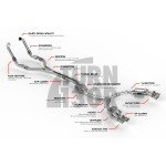 APR Catback Exhaust System for Audi S4 B9 & Audi S5 F5 APR Catback Exhaust System for Audi S4 B9 & Audi S5 F5