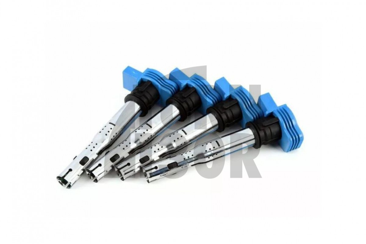 Blue Coil Packs for S3 8P / Golf 5 - 6 GTI / Golf 6 R / Leon 2 Cupra 2.0 TFSI EA113 / EA888.1 APR Blue Coil Packs for S3 8P / Golf 5 - 6 GTI / Golf 6 R / Leon 2 Cupra 2.0 TFSI EA113 / EA888.1 APR