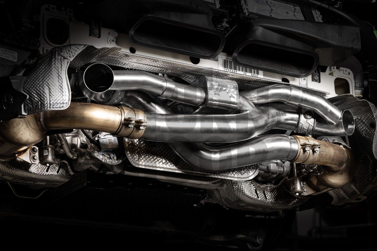 APRCatback Exhaust System Porsche 911 992 Turbo APRCatback Exhaust System Porsche 911 992 Turbo