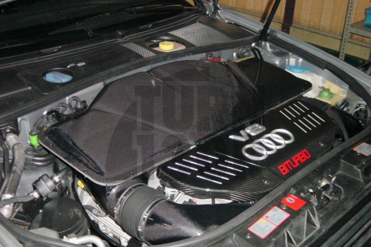 Gruppe M Carbon Fiber Intake System for Audi RS6 C5 Gruppe M Carbon Fiber Intake System for Audi RS6 C5