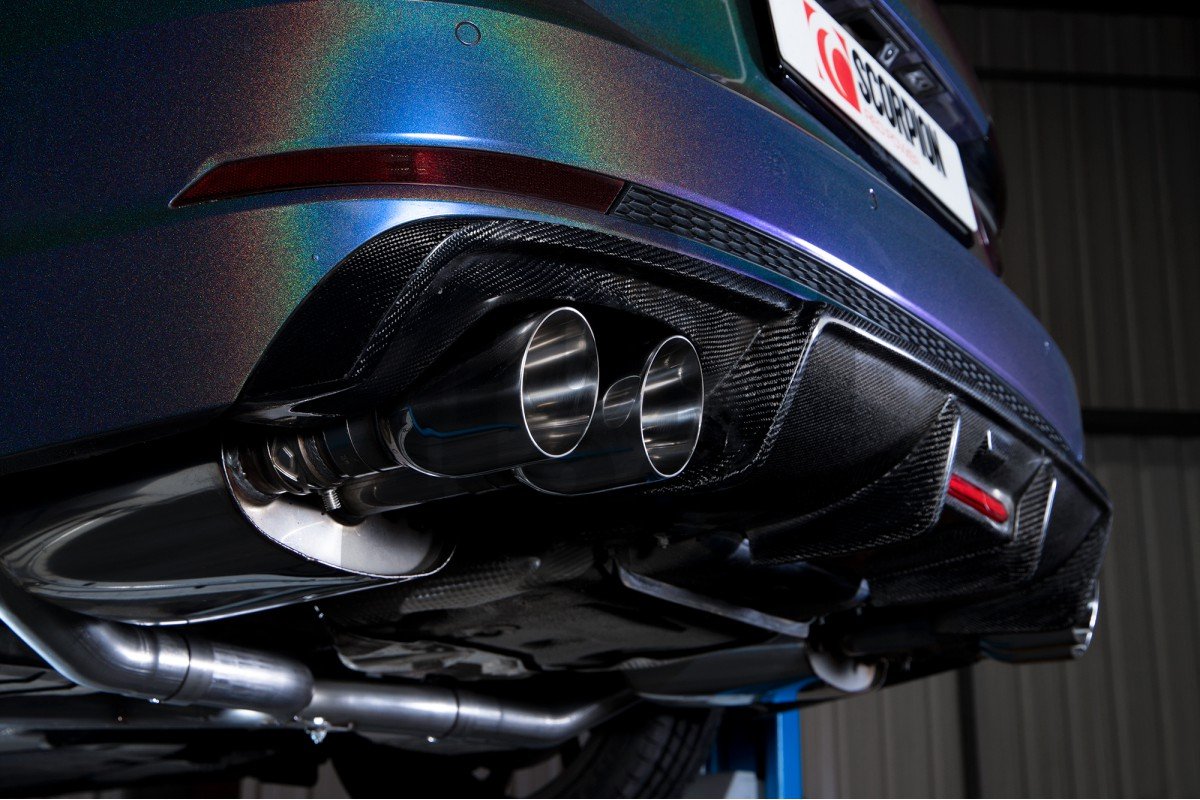 Audi S4 B9 Scorpion Half Exhaust System