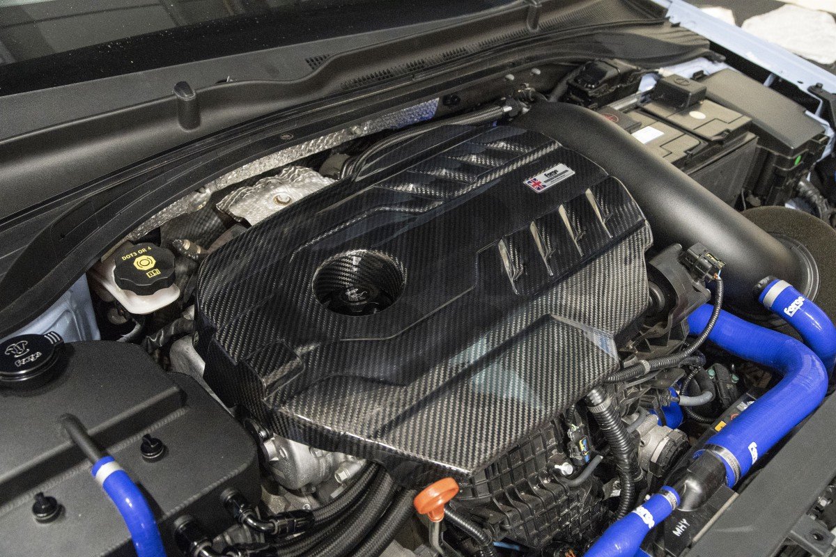 Forge Carbon Fiber Engine Cover Hyundai I30 N
