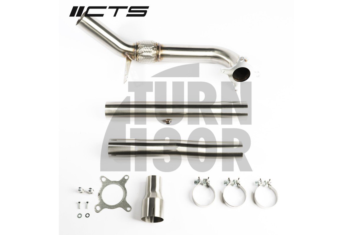 CTS Turbo  Decat Downpipe Golf 6 R / S3 8P / TTS 8J