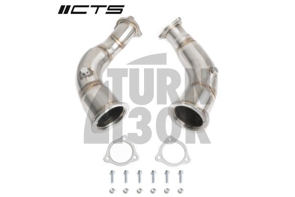 CTS Turbo Decat Downpipes for Audi RS4 and RS5 B9