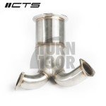 CTS Turbo Decat Downpipe for Audi S4 and S5 B9