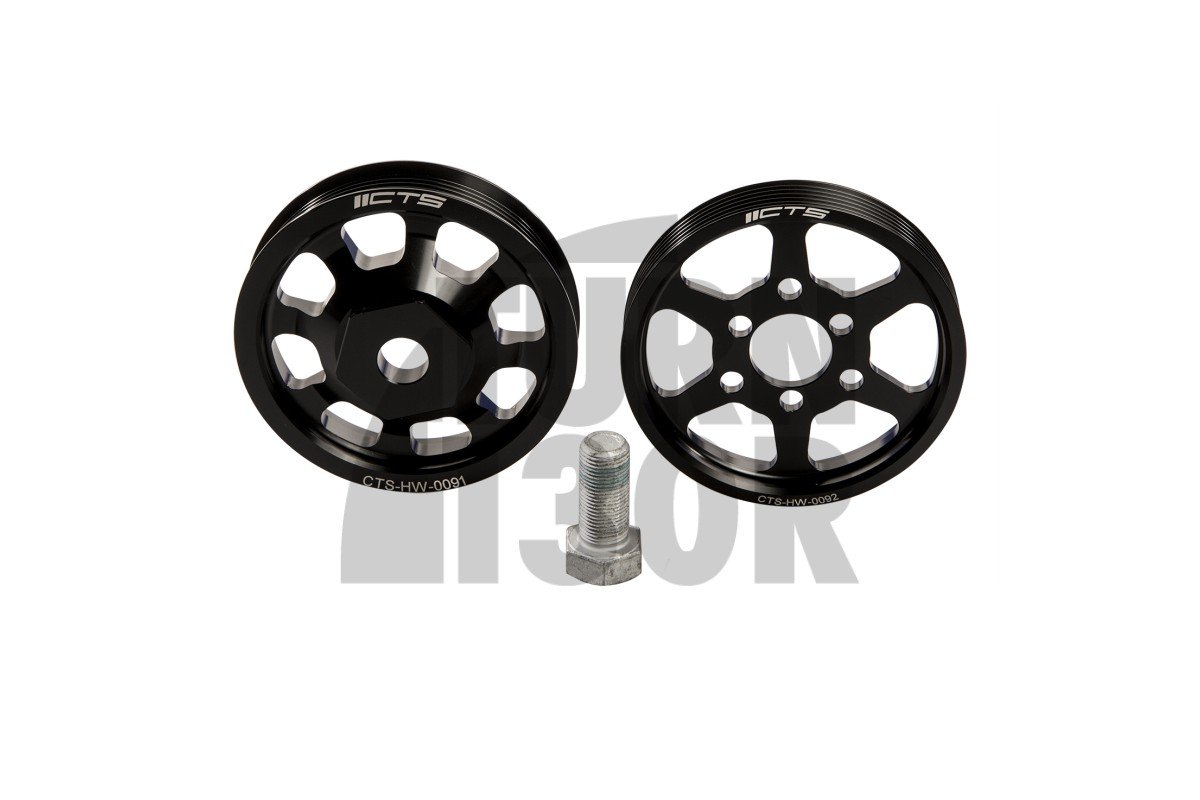 CTS Turbo  Crank and Power Steering Pulley Kit Golf 4 R32