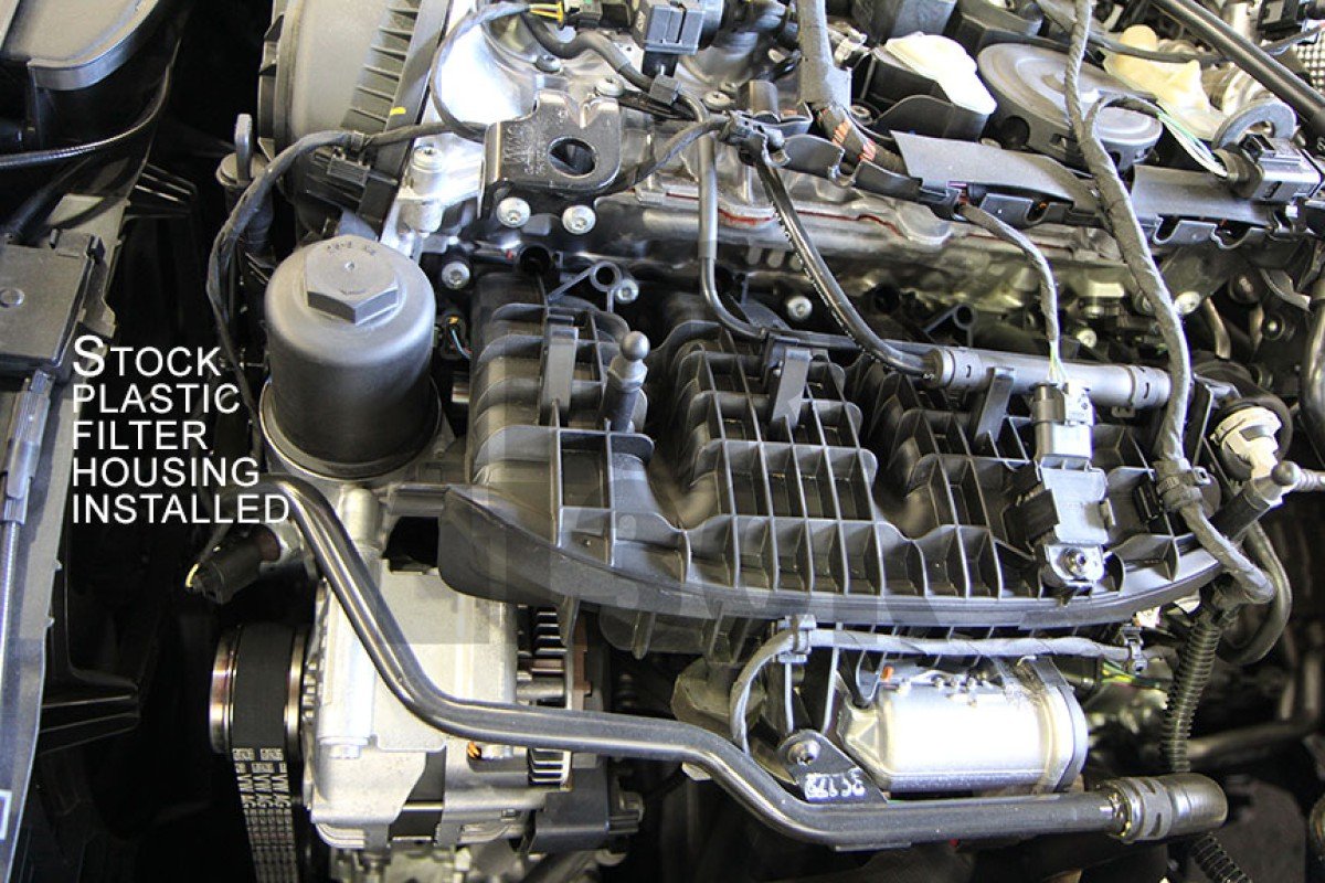 Oil Filter Housing for 1.8 / 2.0 TFSI EA888.3 MQB CTS Turbo