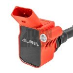 red ignition coils for S3 8V / Golf 7 GTI / R / Leon 3 Cupra / TT 8S 2.0 TFSI EA888.3 Alpha Competition