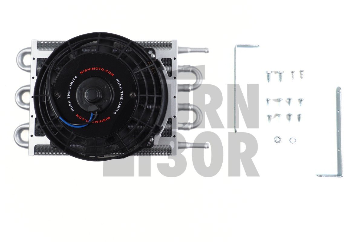 Heavy-Duty Transmission Cooler with Electric Fan Mishimoto