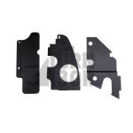 Oversized Ramair Intake System designed for Golf 5 GTI, A3 8P, Leon 2 FR, and Scirocco 2.0 TFSI K03 models with 2.0 TFSI K03 engines