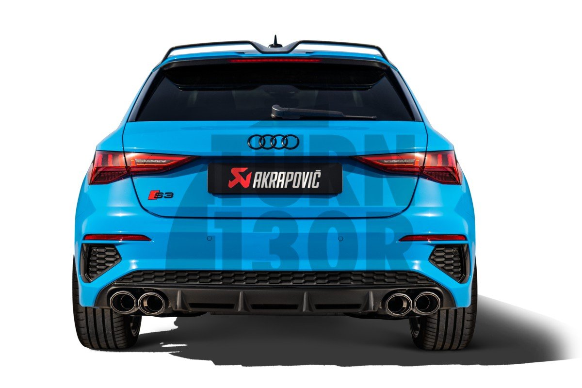 Akrapovic Evolution Line Exhaust for Audi S3 8Y Sportback