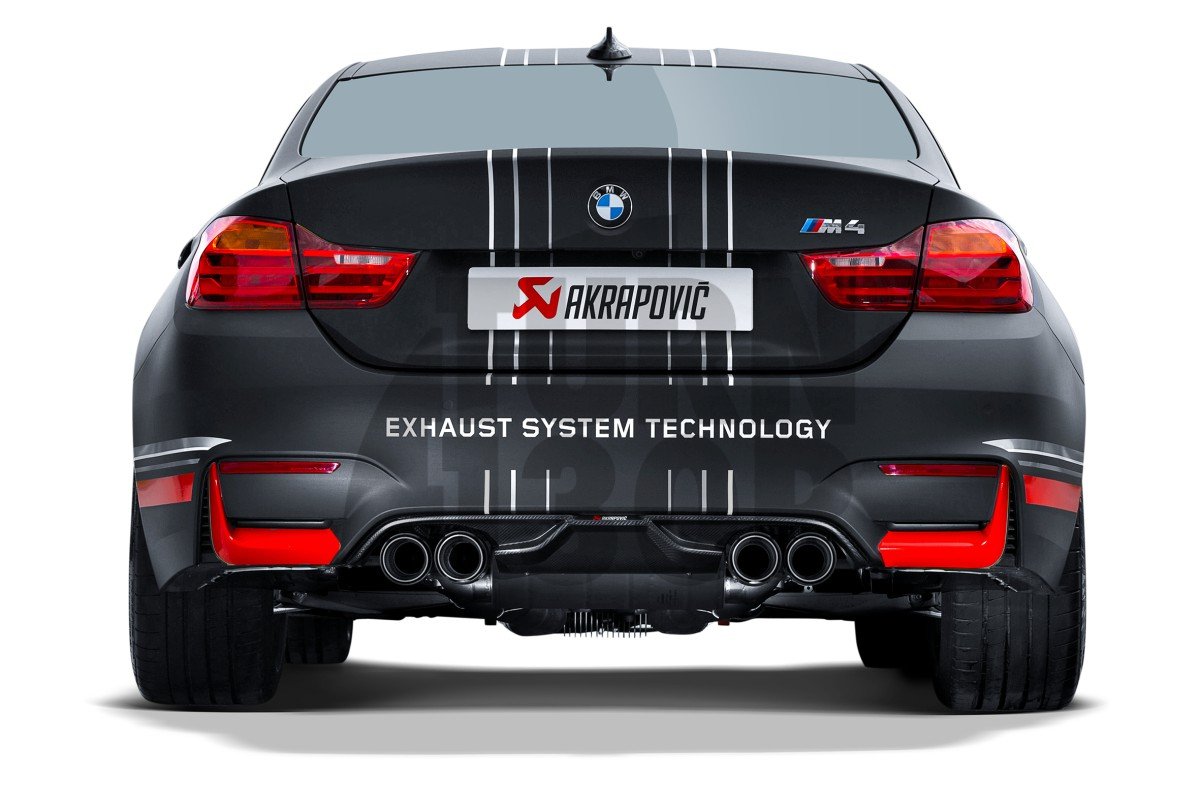 Akrapovic Carbon Rear Diffuser for BMW M3 F80 / M4 F8x