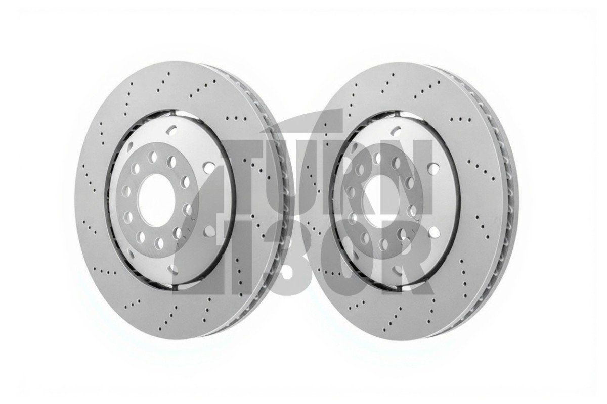 Dixcel PD Drilled Front Brake Discs for Audi RS6 C5