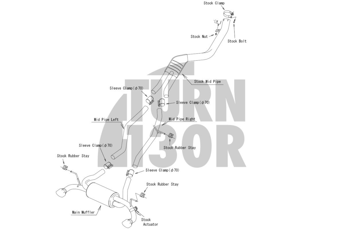 HKS Super Turbo Muffler Catback Toyota Supra 3.0 Mk5 A90