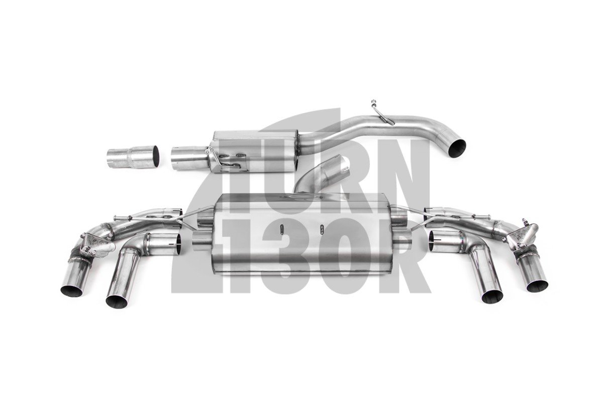 Golf 8 R Milltek GPF Back Exhaust