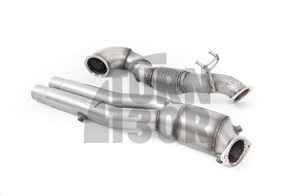Milltek Large Bore Downpipe and Hi-Flow Sports Cat for Audi RS3 8V - 8V5 / 8Y / TTRS Mk3 8S / RSQ3