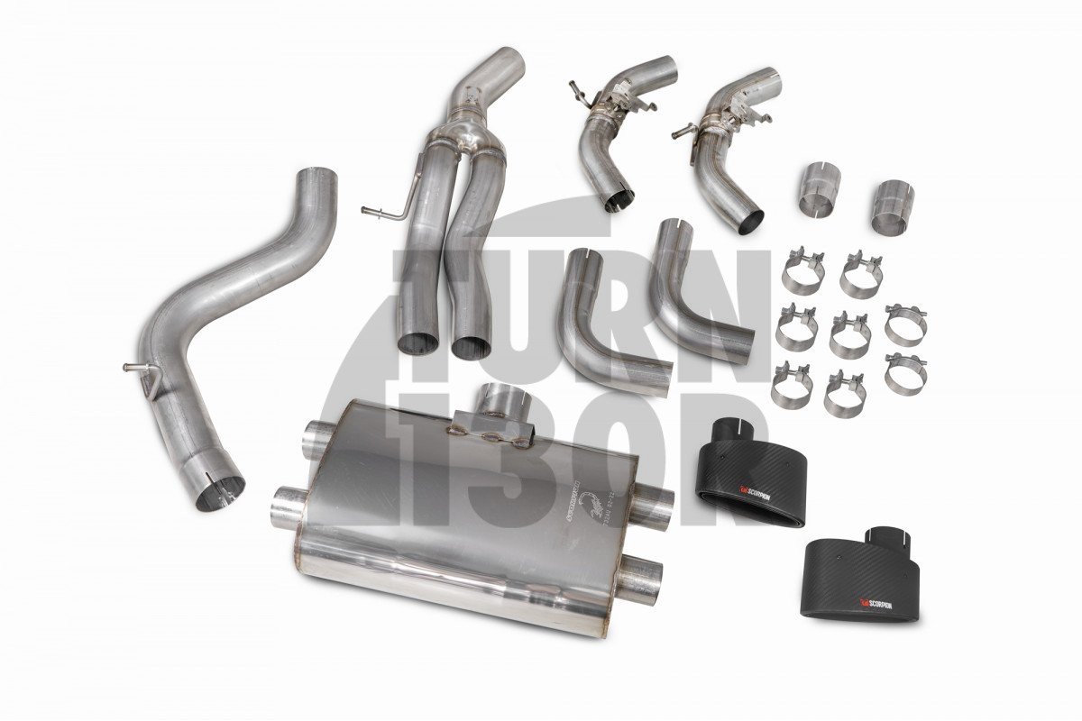 Sportback No GPF Scorpion Catback for Audi RS3 8V.5 Sportback No GPF Scorpion Catback for Audi RS3 8V.5