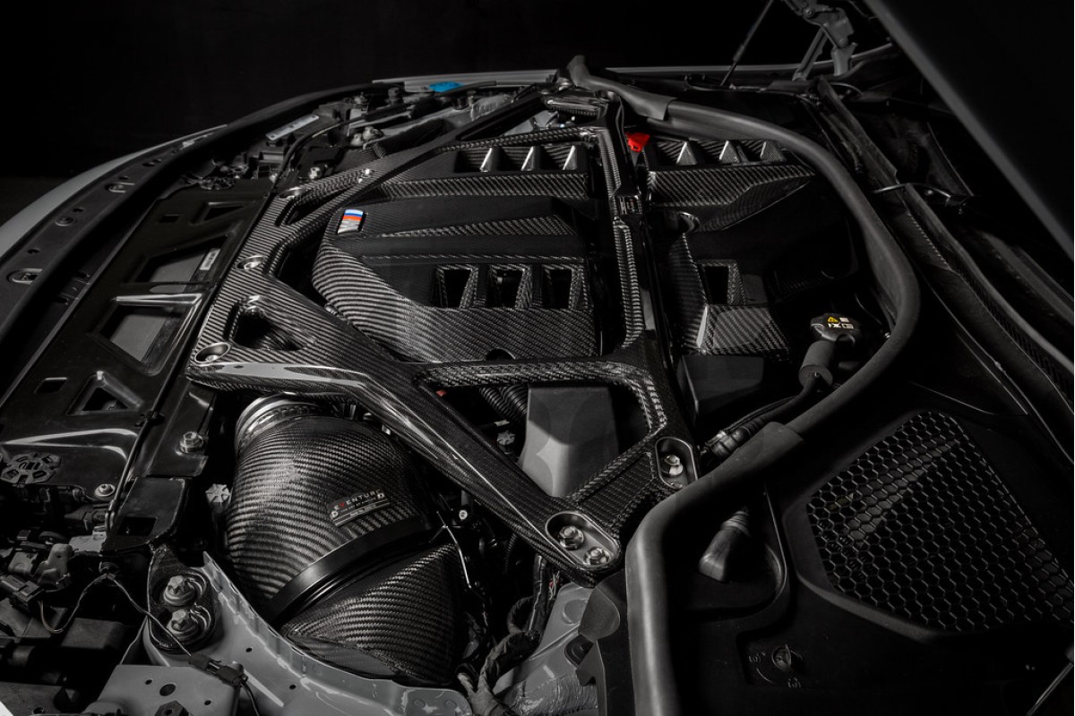 Eventuri Carbon Fiber Front Upper Strut Brace for BMW M2 G78 - M3 G80 - M4 G8x Eventuri Carbon Fiber Front Upper Strut Brace for BMW M2 G78 - M3 G80 - M4 G8x