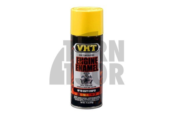 VHT Engine Enamel Paint Spray Black - Yellow - Red - Blue 