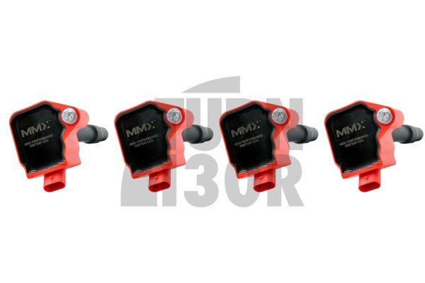 MMX Red Coil Packs for Mini Cooper S - JCW - GP3 F56 and BMW 135i - 235i F4x