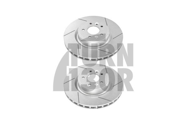 Dixcel SD Slotted Front Brake Discs for Renault Megane 3 RS