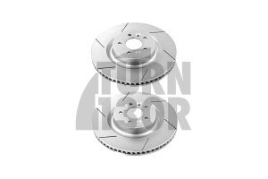  Dixcel SD Slotted Front Brake Discs for Renault Megane 4 RS