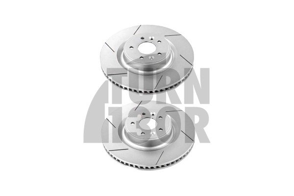  Dixcel SD Slotted Front Brake Discs for Renault Megane 4 RS