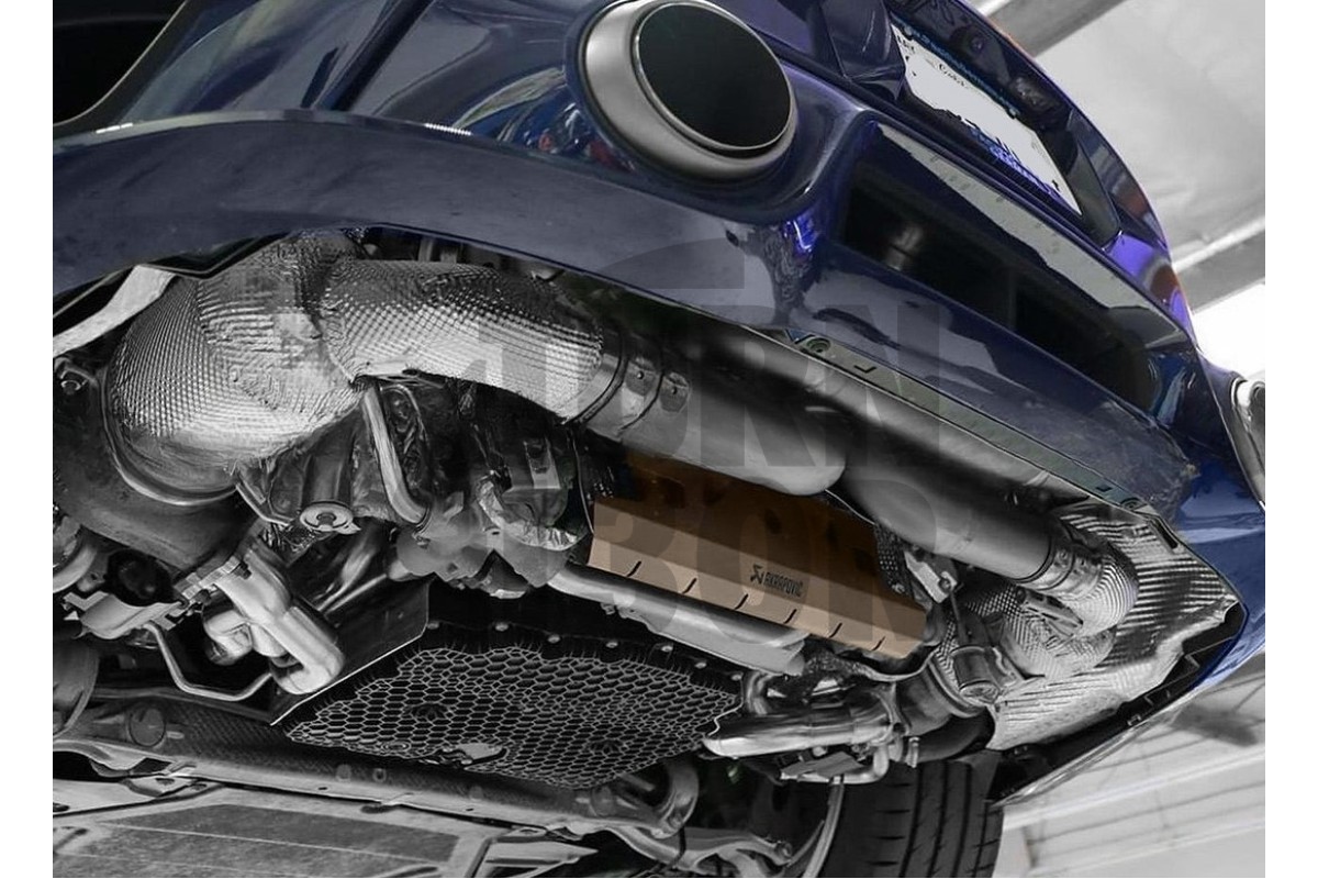 Akrapovic Titanium Exhaust Insulation Heat Shield for Porsche 992 Turbo - S Akrapovic Titanium Exhaust Insulation Heat Shield for Porsche 992 Turbo - S