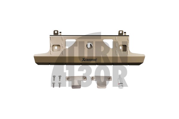 Akrapovic Titanium Exhaust Insulation Heat Shield for Porsche 992 Turbo - S 