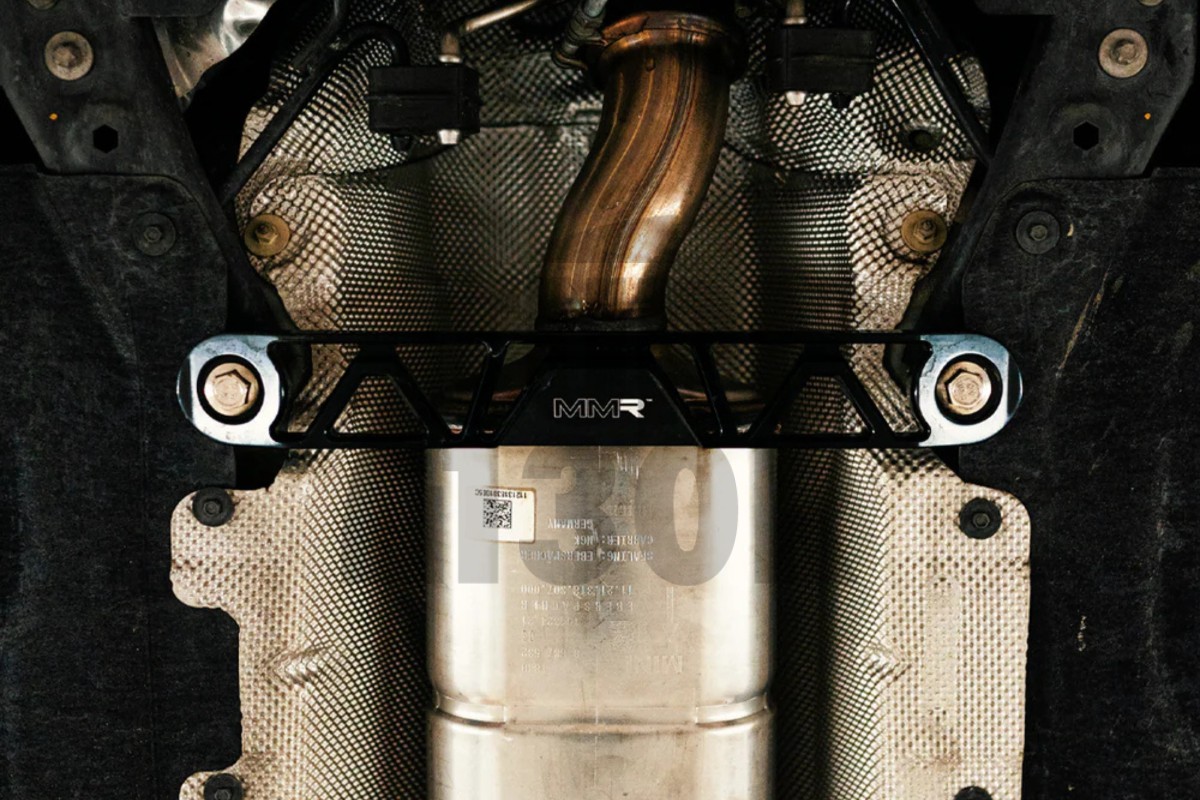 MMX Front underbody chassis brace for Mini Cooper S - JCW - GP3 F56 MMX Front underbody chassis brace for Mini Cooper S - JCW - GP3 F56