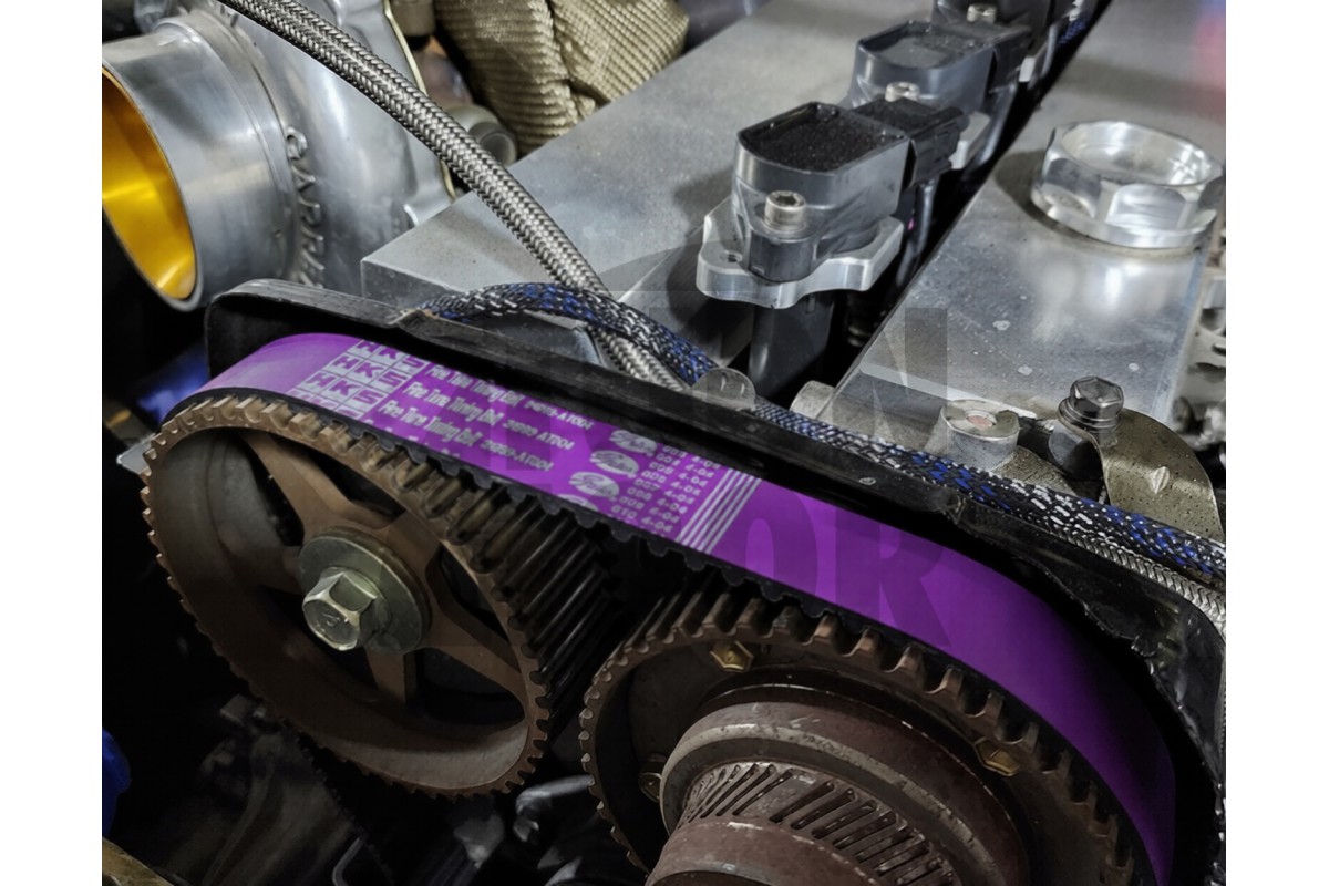 HKS Fine Tune Upgrade Timing Belt for Toyota Supra Mk4 2JZ HKS Fine Tune Upgrade Timing Belt for Toyota Supra Mk4 2JZ