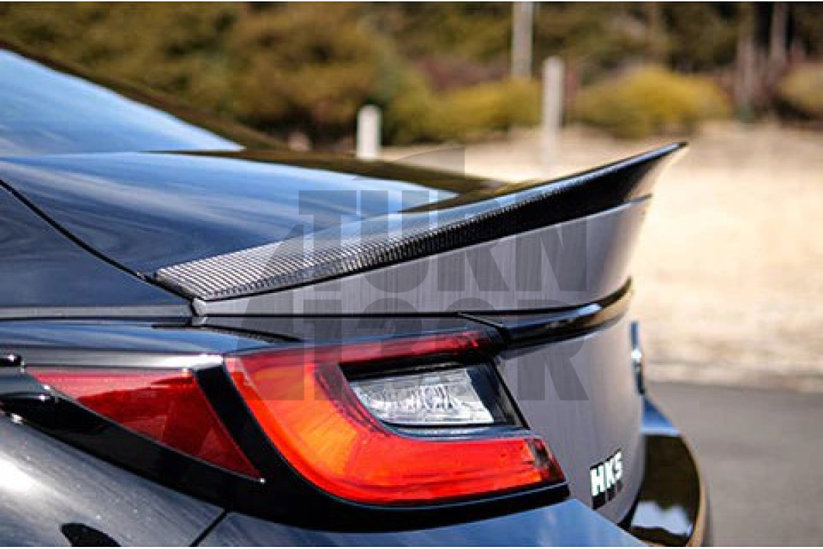 HKS Carbon Duck Tail Spoiler for Subaru BRZ ZD8 - Toyota GR86 HKS Carbon Duck Tail Spoiler for Subaru BRZ ZD8 - Toyota GR86