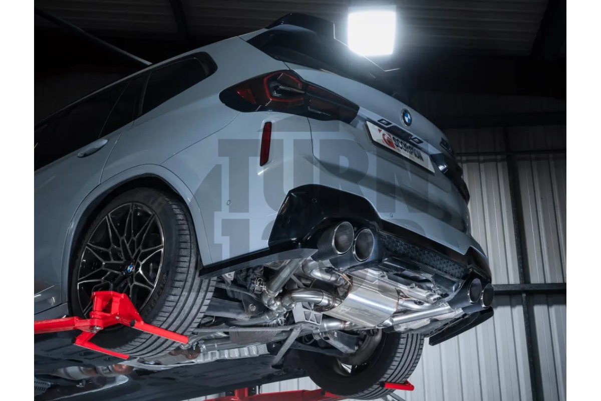 Scorpion Catback Exhaust for BMW X3M F97 - X4M F98 Facelift Scorpion Catback Exhaust for BMW X3M F97 - X4M F98 Facelift