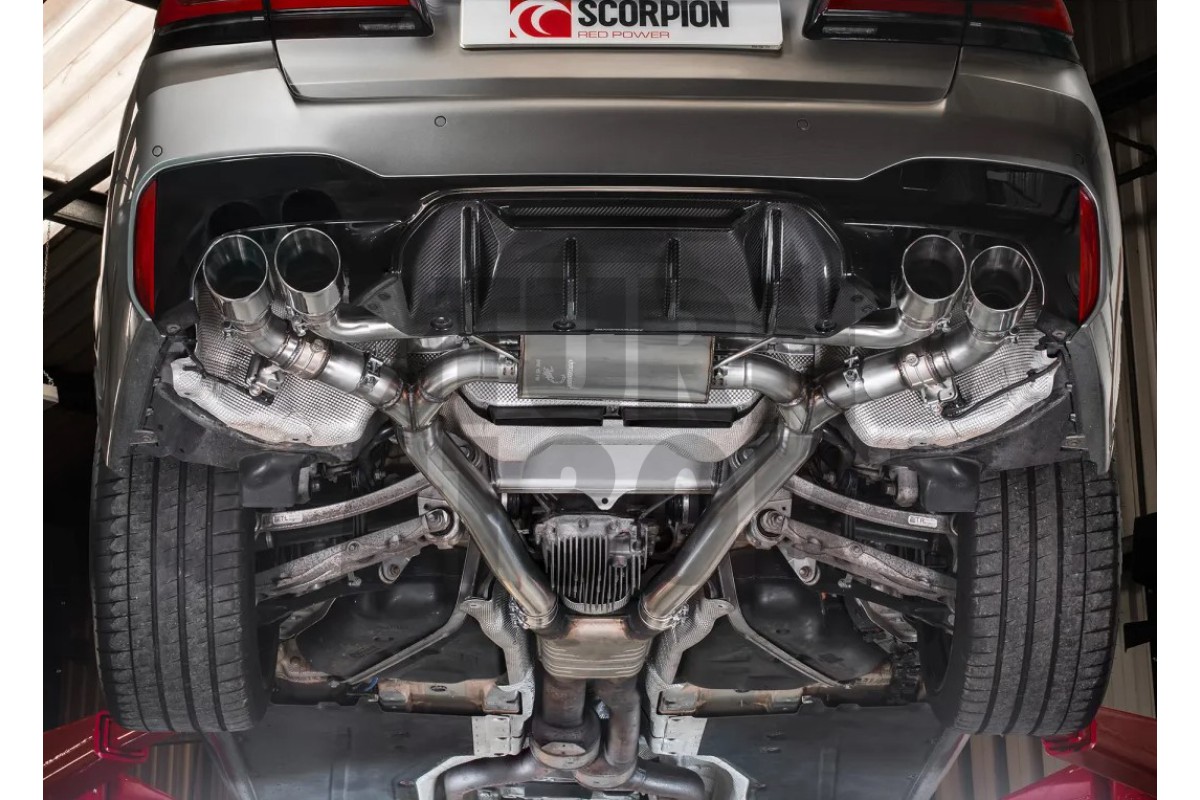 Scorpion Half Exhaust System for BMW M5 F90 Scorpion Half Exhaust System for BMW M5 F90
