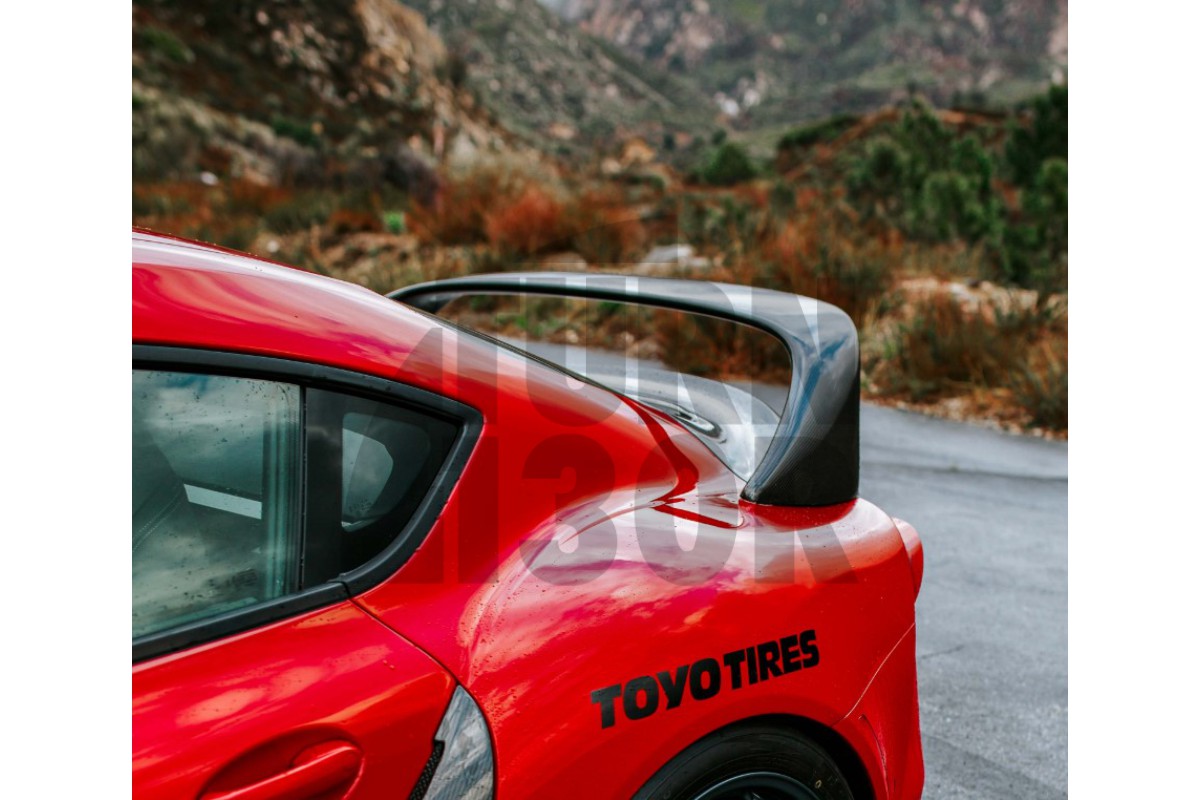 Seibon Carbon Fiber Rear Spoiler for Toyota Supra MK5 A90 Seibon Carbon Fiber Rear Spoiler for Toyota Supra MK5 A90