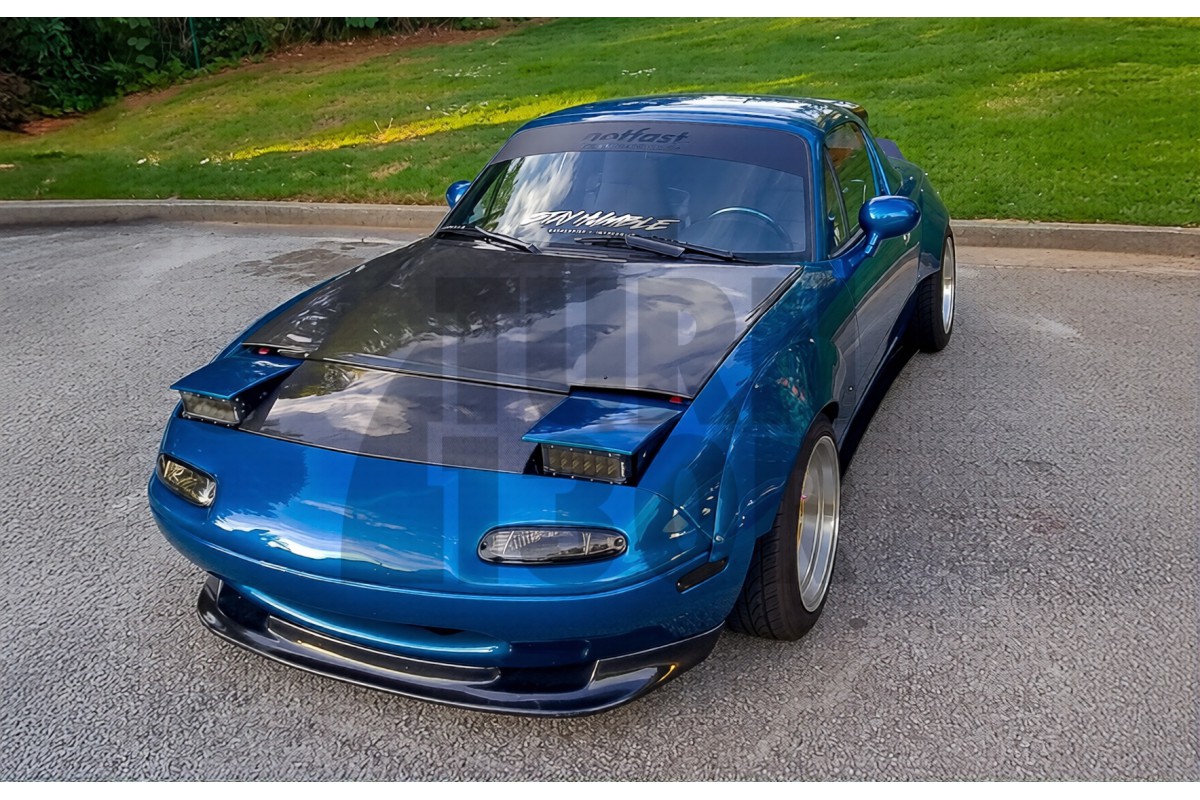 Seibon OEM Carbon Fiber Hood for Mazda MX5 NA Seibon OEM Carbon Fiber Hood for Mazda MX5 NA