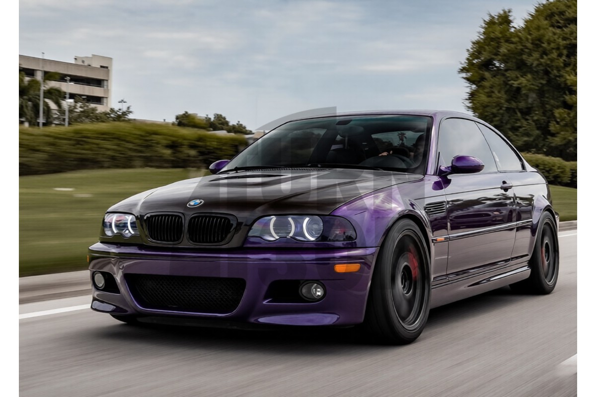 Seibon OEM Carbon Fiber Hood for BMW M3 E46 Seibon OEM Carbon Fiber Hood for BMW M3 E46